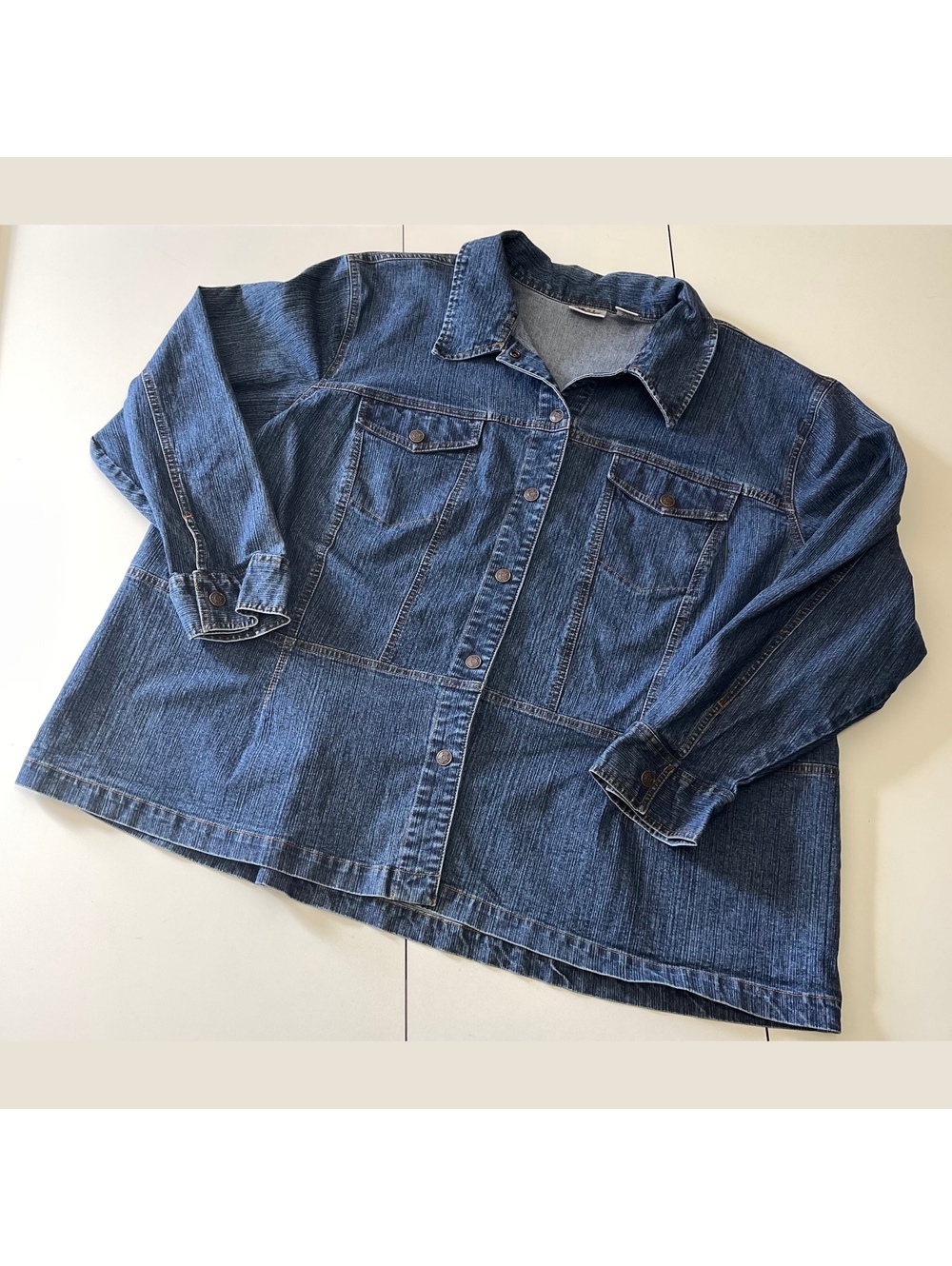 BCI Clothing Women's Size 4X Denim Jacket